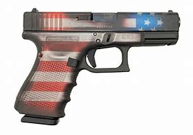 Image result for 9Mm Glock 19X USA Flag