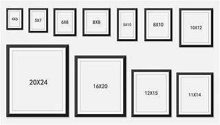 Image result for 30X20 Frame Size