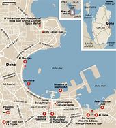 Image result for Doha Map with Zone