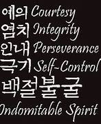 Image result for Tenets of Tae Kwon Do