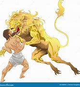 Image result for Hercules Fighting Nemean Lion