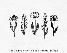 Image result for Wildflower SVG Free