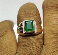 Image result for Men Emerald Kings Ring