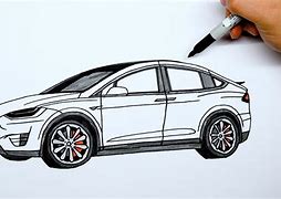 Image result for Cartoon Tesla Model X