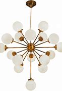 Image result for Solid Brass Sputnik Chandelier