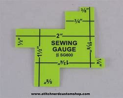 Image result for Measuring Gauge for Sewing