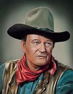 Image result for John Wayne Art