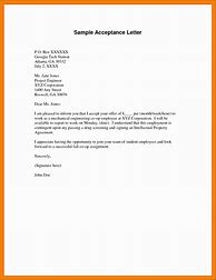 Image result for Acceptance Form Template Word