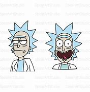 Image result for Rick and Morty Characters SVG