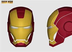 Image result for Iron Man Helmet Blueprint