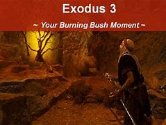 Image result for Burning Bush Exodus 3