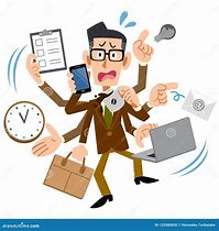 Image result for Busy Student Cartoon