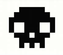 Image result for Minecraft Skull Pixel Art