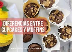 Image result for Diferencia Entre Muffin Y Cupcake