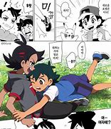 Image result for Goh X Ash Fanfic Pokemon