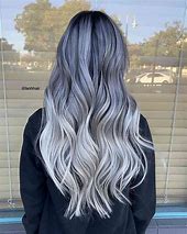 Image result for Ash Grey Ombre Hair