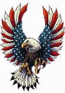 Image result for Eagle Flag Tattoo