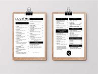 Image result for Cafe Menu Layout