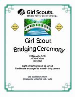 Image result for Girl Scout Ceremony Program Template Free