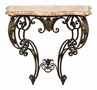 Image result for Wall Mounted Demilune Table