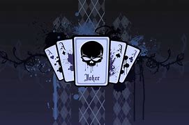 Image result for Joker Playing Card Black Background