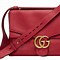 Image result for Gucci GG Marmont Leather Shoulder Bag