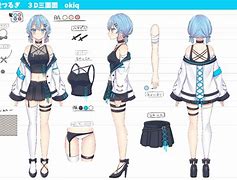 Image result for Vtuber Model Reveal Template