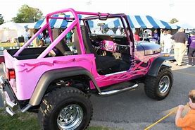 Image result for Blue and Pink Jeep