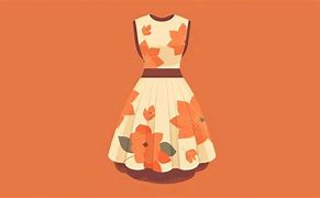 Image result for Floral Dress Cartoon