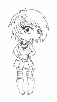 Image result for Emo Doll Drawings