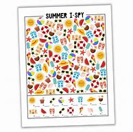 Image result for I Spy Kids Worksheet