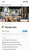 Image result for Net Design for Recipe Box