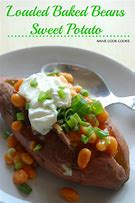 Image result for Baked Potato with Beans