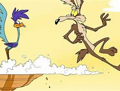 Image result for Wile E. Coyote Hits a Cliff