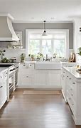 Image result for White Kitchen Designs with Islands