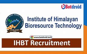 Image result for CSIR Ihbt