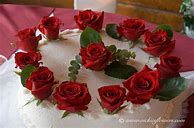 Image result for Flower Wedding Cake Toppers