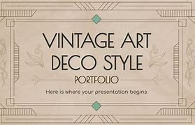 Image result for Old Art Deco