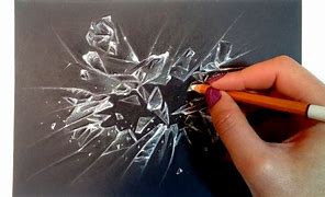 Image result for A Sketch of a Broken Glass