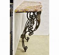 Image result for Wall Mounted Demilune Table