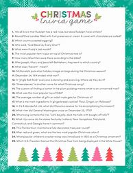 Image result for Free Printable Christmas Party Games