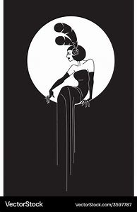 Image result for Art Deco Ladies Paintings