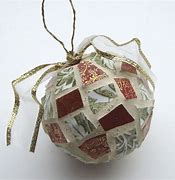 Image result for Mosaic Christmas Ornaments