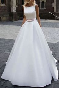 Image result for Square Neck Wedding Dress