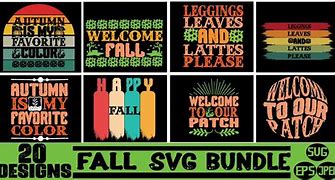 Image result for Fall SVG Bundle