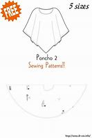 Image result for How to Stitch Poncho