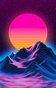 Image result for Neon Sun Wallpaper 4K