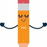 Image result for Wooden Pencil Cartoon