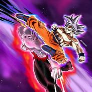 Image result for Mastered UI Goku vs Jiren