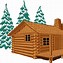 Image result for Log Pile House Clip Art